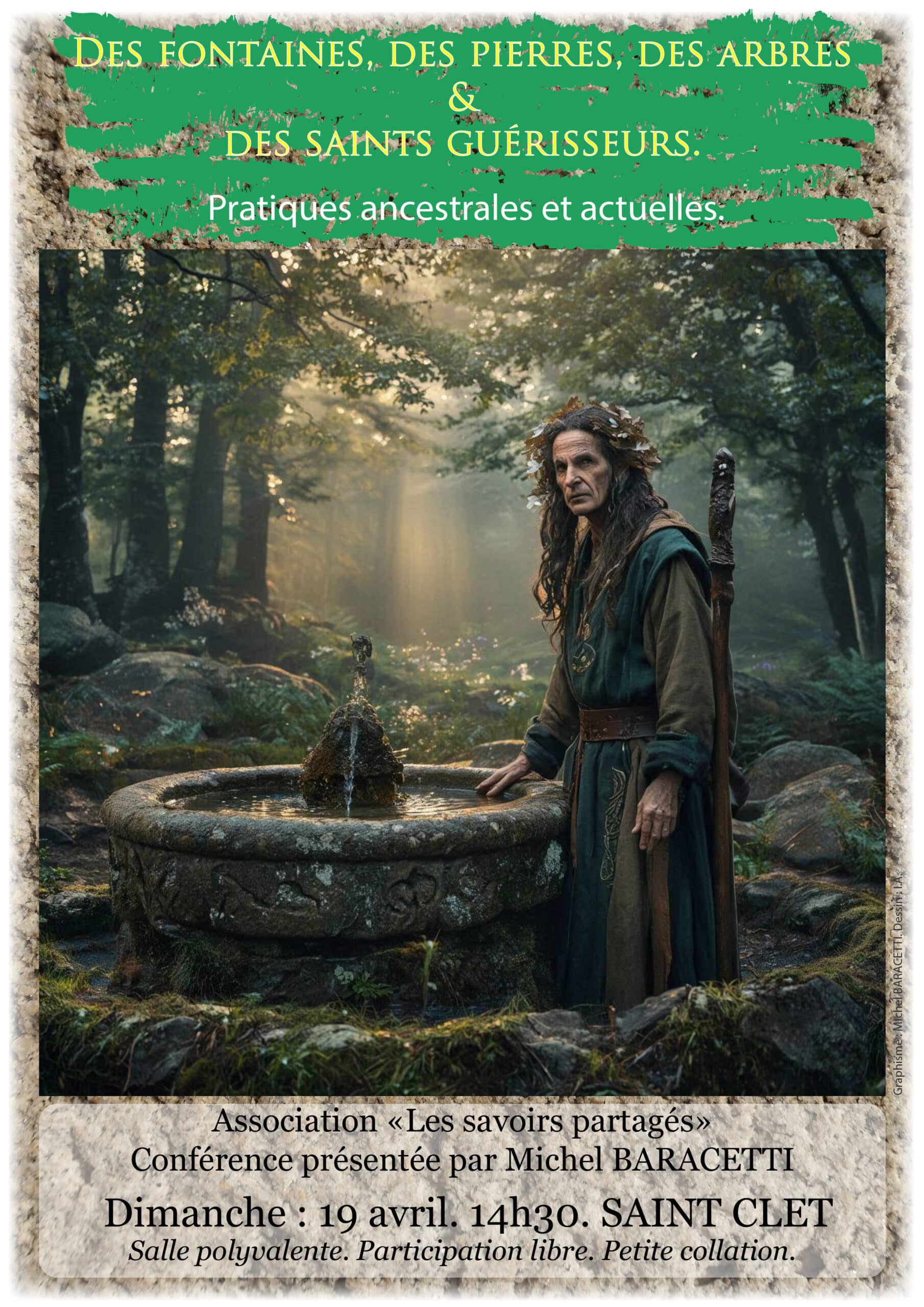 Conférence: Des fontaines, des pierres, des arbres et des saints guérisseurs